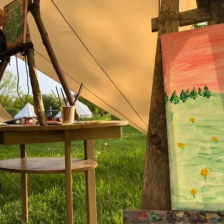 Glamping Hive Tente de luxe Cmeliny